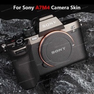 Para sa Sony A7iv Skin A7M4 Wrap Skin Protective Film Sony ILCE-7M4 Protector Anti-scratch Cover Fil