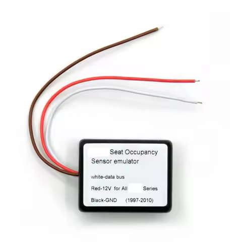 New Sensor Emulator Passenger Seat Occupancy Mat Bypass SRS Air-bag Faulty Warning Code For E60 E90 