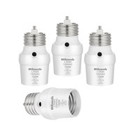 Light Sensor Socket, Automatic Dusk to Dawn Light Socket with 360° Sensor Rotation, E26 Bulb Base Ad