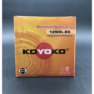 KOYOKO 12N9L-BS SEALED BATTERY 0 BATERI MOTOSIKAL 12N9L-BS JAGUH SIRIM CERTIFIED