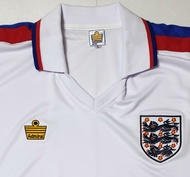 เสื้อฟุตบอลอังกฤษ 1978 ย้อนยุค ชุดเหย้า รูปถ่ายใหม่จากสินค้าจริง England 1978 home Retro football shirt vintage jersey AAA Thailand Quality