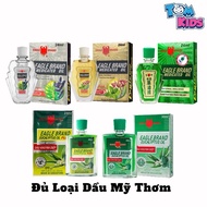 Eagle Brand Oil, Eagle Eucalyptus Oil 2 Caps 30ml Made in Singapore
