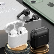 【Mini portable】 Original AirPros 4 TWS Wireless Headphones Bluetooth Earphones Handsfree Sports Earbuds Gaming Headset For Apple iPhone Xiaomi