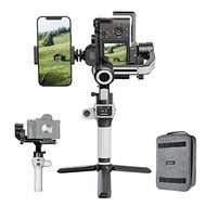 MOZA AirCross S Gimbal Stabilizer 3-Axis Handheld Stabilizer for Mobile Phone DSLR Cameras Dual Came