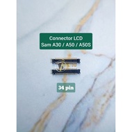 Samsung 34pin A30 A50 A50S LCD Connector Original Socket Connector