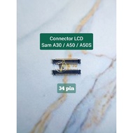 Samsung 34 Pin A30 A50 A50S LCD Connector Org Socket Connector