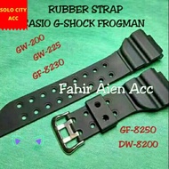 CASIO G-SHOCK FROGMAN GF-8250 GF-8230 GF8230 GF8250 RUBBER STRAP GSHOCK GF 8230 GF 8250 WATCH STRAP