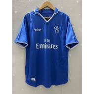 01-03 Chelsea jersey ZOLA LAMPARD Top Quality Retro Soccer Jersey custom T-shirt Football Jersey