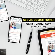 Service Murah design (Poster, IG/FB Story, etc)