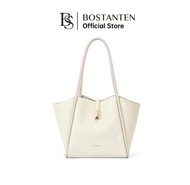 Bostanten กระเป๋าสะพายไหล่ ทรงโท๊ท หนัง PU