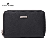 [Week Deal] David Jones Small Wallet for Women Luxury Clutch Bag Long Zipper Coin Purses Women Walle