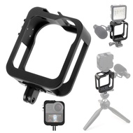 【Premium Quality】 Aluminum Cnc Protective Cover Vr Panoramic Camera Cage For Max Frame Removable Quick Release Case With Cold Shoe Mount