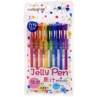 CHOSCH Jelly Pen 0.5mm 8 Color Set CS-G125
