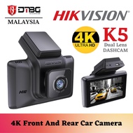 Hikvision K5 Dash Cam Car 4K Ultra-Clear Front & Rear With Touch Screen Operation And 24hrs Parking 