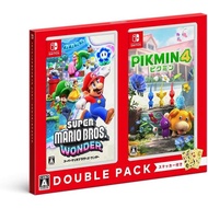 "Super Mario Bros. Wonder Pikmin 4" Double Pack -Switch