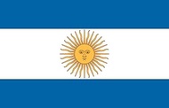 magFlags Large Flag Argentina, 1819 to 1820 | landscape flag | 1.35m² | 14.5sqft | 90x150cm | 3x5ft 
