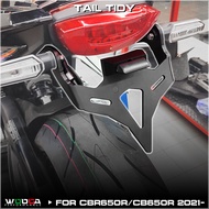 WOOGA Tail Tidy For Honda CBR650R CB650R 2021-2025 Fender Eliminator Kit CBR 650R CB650 License Plat