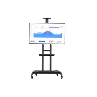 NB North Bayou AVA1800-70-1P Huge Portable Moving TV Trolley Stand Mount Television Bracket 55 to 80