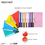 MONTEX BUSINESS FILE POCKET F4 FOLIO FC BAG MAP SNELHECTER /BFX777 (UNIT)