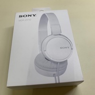 台灣索尼 SONY MDR-ZX110 白色 立體聲耳罩式耳機 有線頭罩式耳機