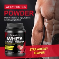 Foreign Trade Export protein powder Sports Fitness whey protein powder Strawberry Flavor 2lbs 1kg [m