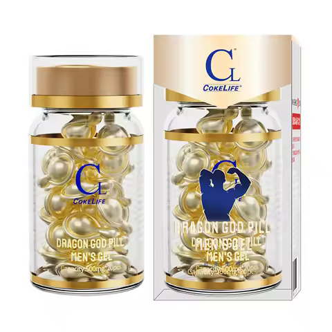 Natural Delay Gel Capsules for Men | External Ejaculation Retardant | Enhanced Sensory Experience | 