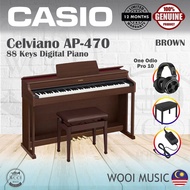 Casio Celviano Series AP-470 BN 88 Keys Digital Piano - Brown