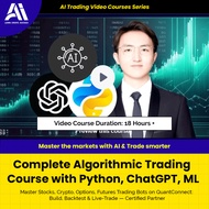 AI Trading Video Course - Complete Algorithmic Trading Course with Python, ChatGPT, ML | Learn Ai Tr