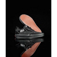 Vans Skate Safe Low Black Warrior All Black Skateboarding Shoes Kasut Skate Lelaki Perempuan Murah