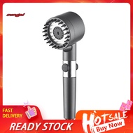 SUN_ Water Pressure Handheld Shower Handheld Shower Head with 3 Modes 3-mode High Pressure Handheld Shower Head with Silicone Nozzles for A Relaxing Shower for Southeast