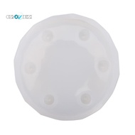 New  Mini Resin Table Mold Silicone Mold Epoxy Mold Exhibition Table Mold Diy Crafting Tools(Molds O