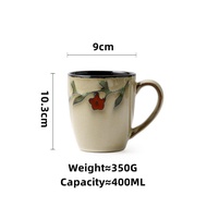 Omk phong cách cổ điển gốm 400ml cốc cốc cà phê