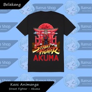 Street Fighter Akuma Gouki shirt Akuma Gouki Street Fighter T-shirt/ Street Fighter T-shirt/ PIXEL A