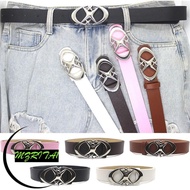 MARITA1 Lether Belt, Moon Star Design Y2k Y2k Belt, Gothic Pu Leather Punk Cross Punk Belt Men Women