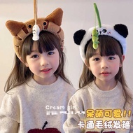 88 Pieces Children Cartoon Cute Funny Headband Little Panda 2024 Baby Handy Tool Coax Props T3LB