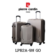 Pierre Cardin  กระเป๋าเดินทาง กระเป๋าไฟเบอร์ล้อลาก กระเป๋าขึ้นเครื่อง  รุ่น LPR2A-9N หลายขนาด 20/24/28พร้อมส่ง ราคาพิเศษ IVG ครีมทอง 20