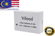 BATTERY VILOSO LP-E8 For Canon EOS 550D 600D 650D 700D DSLR Camera