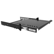 Universal 19-Inch 2U Thickened Cabinet Keyboard Tray Sliding Laminate Telescopic Rail Drawer Partiti