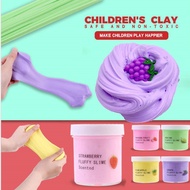 Slime Stress Slime Fruit Soft Toy Slime Cotton Toys Slime Supplies Kids NonSticky Kit Scented DIY