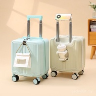 Beg Kecil 1-inci Spring and Autumn Airlines Rolling Travel Bagasi Bawa Tangan 1-inci Pegang Tangan T
