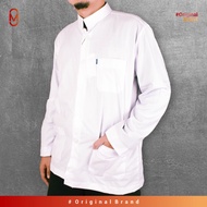 PUTIH Koko Ammu Collection Original White Long Sleeve | Koko Ammu Collection Men's Muslim Clothing