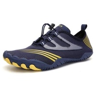 Aqua Shoes / Outdoor Shoes / Snorkling Shoes / Bicycle Shoes - 36, Blue - Yellow