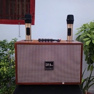 Loa karaoke bluetooth Remax RB-M65. kèm 2 micro và Loa Karaoke DPAu (2 Mic) 2015 Bass 2 Tấc. LMS