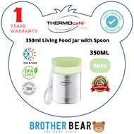 Thermocafe Basic Living Food Jar With PP Spoon 350ml (TC-351FJ) / 500ml (TC-501FJ) - 1 YEARS WARRANT