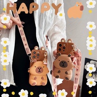 HX| For iPhone 6 6s 7 8 Plus X XR Xs Max 11 12 13 14 15 16 Pro Max SE 2020 Bear purse soft casing