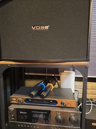 VOSE 專業卡拉OK音響組合連無線咪