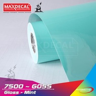 Maxdecal Gloss Mint Sticker 7500-G055