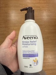 Aveeno Stress Relief Moisturising Lotion 354 mL 薰衣草潤膚霜