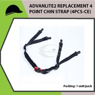 ADVANLITE2 REPLACEMENT 4 POINT CHIN STRAP (4PCS-CS)