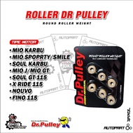 Roller DrPulley Mio Sporty Smile Fino Carburetor Mio J Fino Soulgt Xride 115 Nouvo Roller CVT 15x12